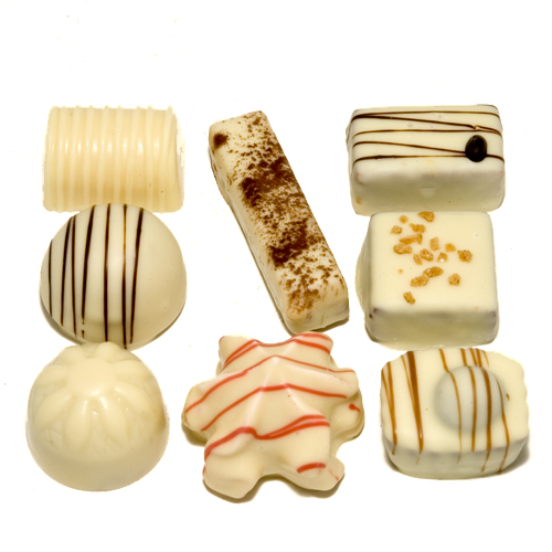 bonbons witte chocolade