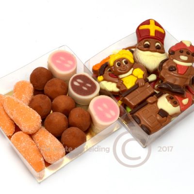 Sint chocolade marsepein duo