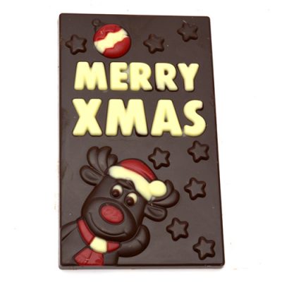 Chocoladereep melk Merry Xmas