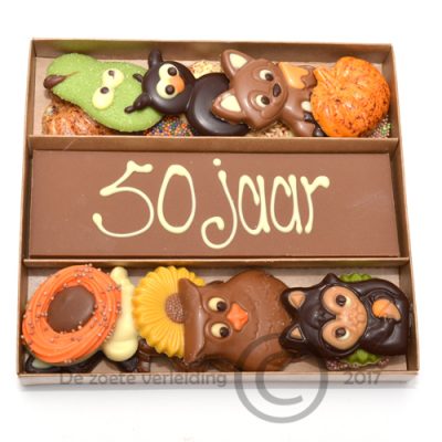50 jaar chocolade drieluik