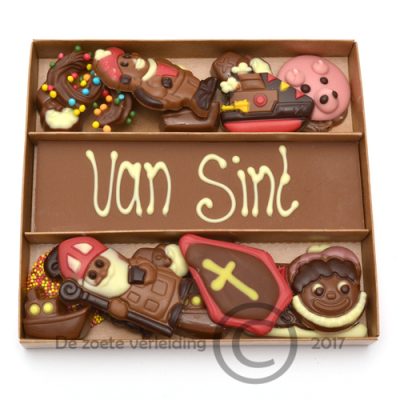 Van Sint chocolade drieluik