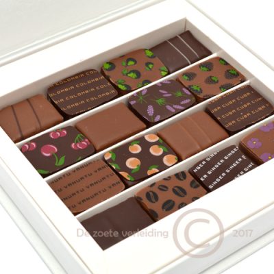 Chocolate Square Origins bonbons