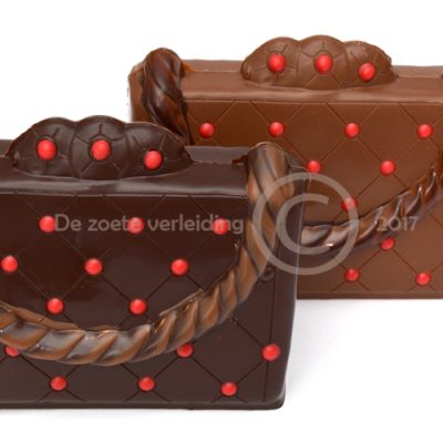 Chocolade dames tas