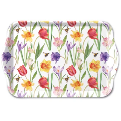 Ambiente dienblad Flowers in spring