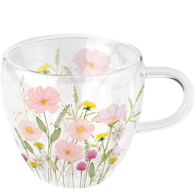 Ambiente theeglas Pastel Flowers