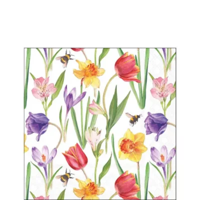 Ambiente servetten Flowers in spring