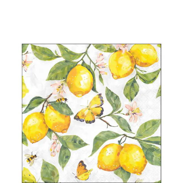 Ambiente servetten Fresh Lemons