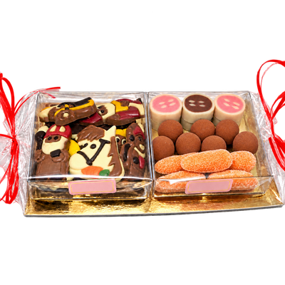 Sint chocolade marsepein duo