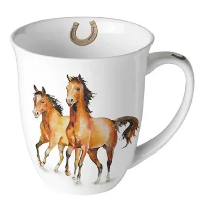 Ambiente mok porselein Wild horses