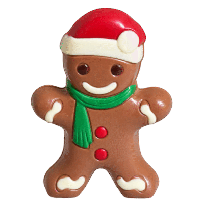 Chocolade Gingerbread mannetje 10,5 cm