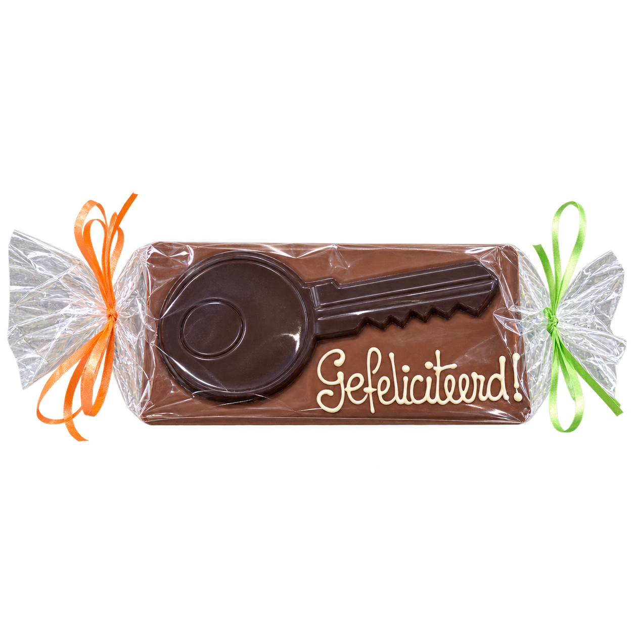 Chocolade sleutel – Gefeliciteerd met je nieuwe woning